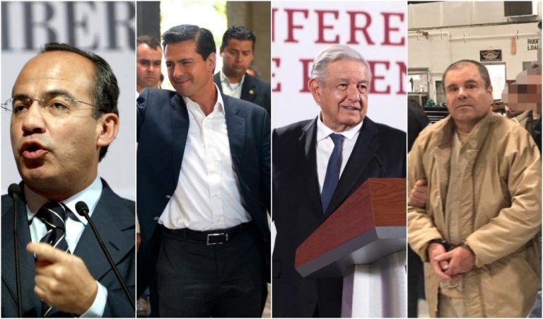 Calderón, EPN y ahora AMLO, señalados en EU por ligas con “El Chapo”
