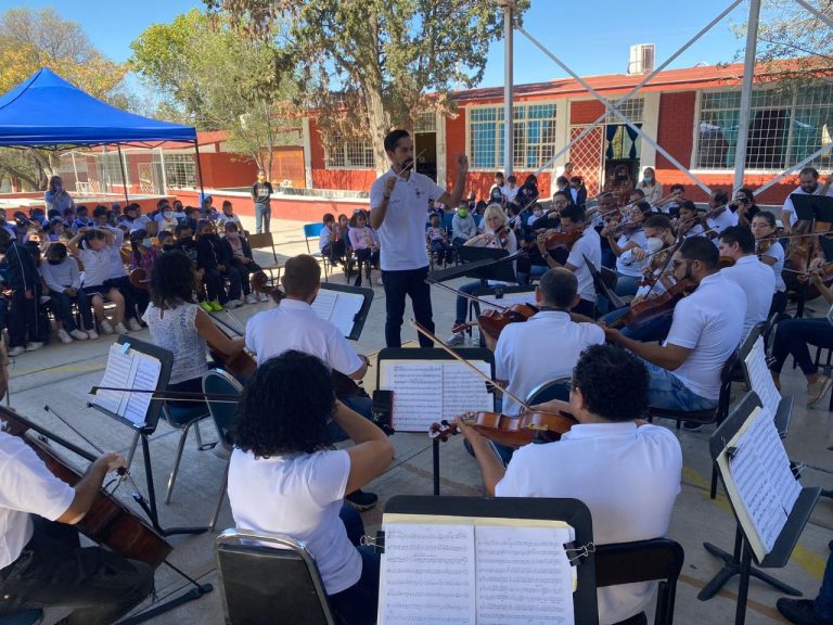 Cultura Coahuila: conciertos didácticos permiten acercamiento con la música desde la infancia