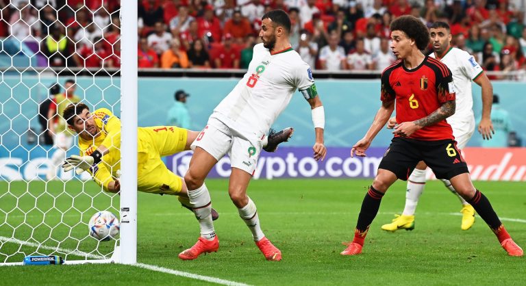 Marruecos no perdona a Bélgica y la vence 2-0