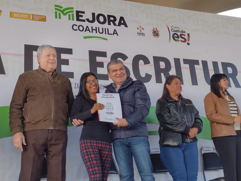 La unidad entre gobierno y sociedad se refleja en el bienestar de los saltillenses: gobernador Miguel Riquelme 