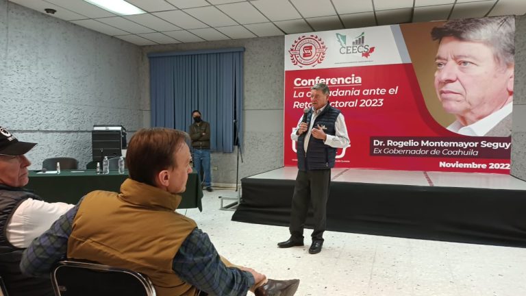 Pide Rogelio Montemayor a empresarios no actuar pasivamente en elección de gobernador de 2023 y elegir la mejor opción para Coahuila