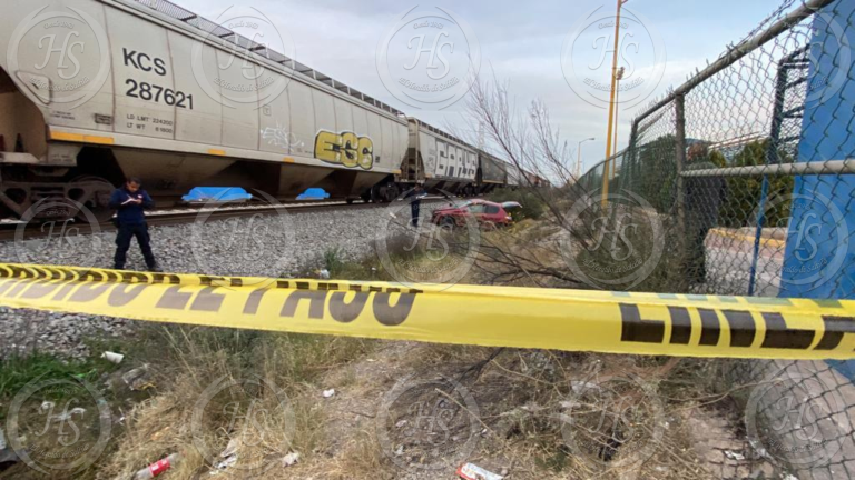 Intenta ganarle el paso al tren en Saltillo y no lo logra; un joven perdió la vida