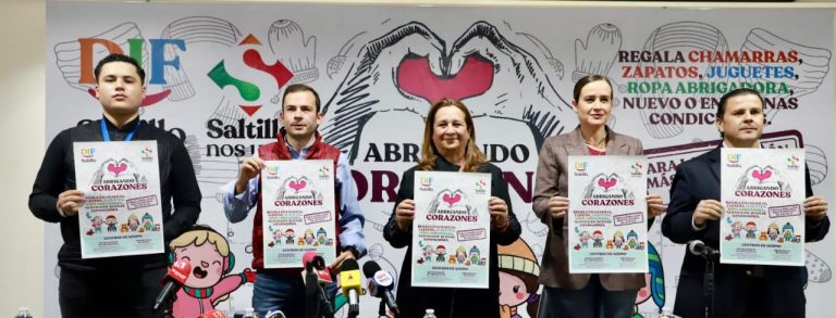 Amplía DIF Saltillo campaña Abrazando Corazones