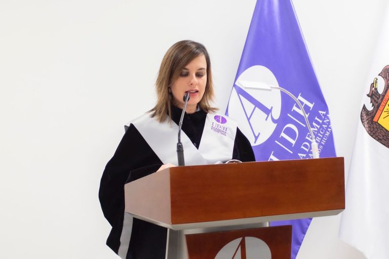 Directora general de la Academia Interamericana de Derechos Humanos presenta su informe anual de actividades