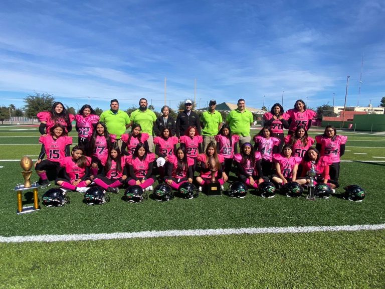 Obtiene Colegio de Bachilleres Coahuila bicampeonato en futbol americano femenil