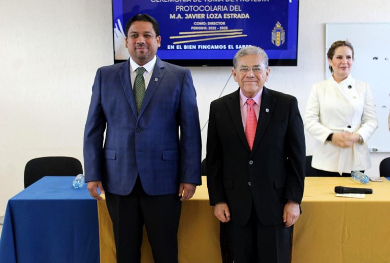 Toma Protesta el M.A. Javier Loza Estrada para un Segundo Periodo como Director de la Escuela de Administración UT