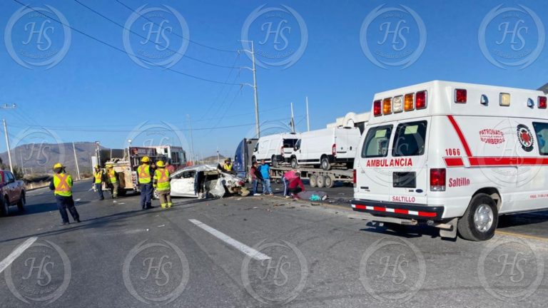 Trágico accidente en la Saltillo-Zacatecas deja dos adolescentes sin vida