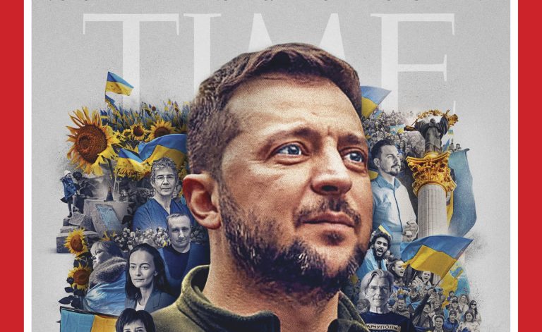 Volodímir Zelenski, elegido persona del año por la revista Time