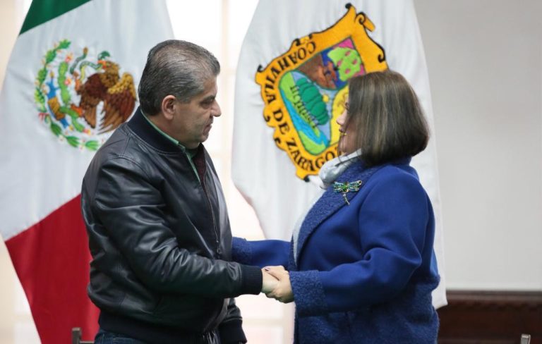 Acuerdan Miguel Riquelme y nueva dirigencia de la Sección 38 fortalecer la educación en Coahuila