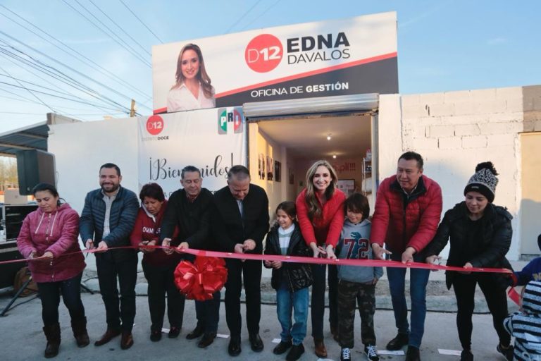 Cumple diputada Edna Dávalos con más oficinas de gestión