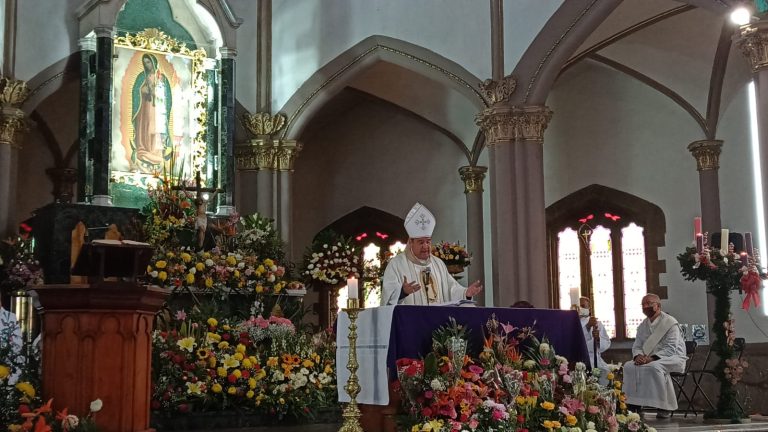 Desde el Santuario de Guadalupe, llama obispo Hilario a que sacerdotes renueven su fe