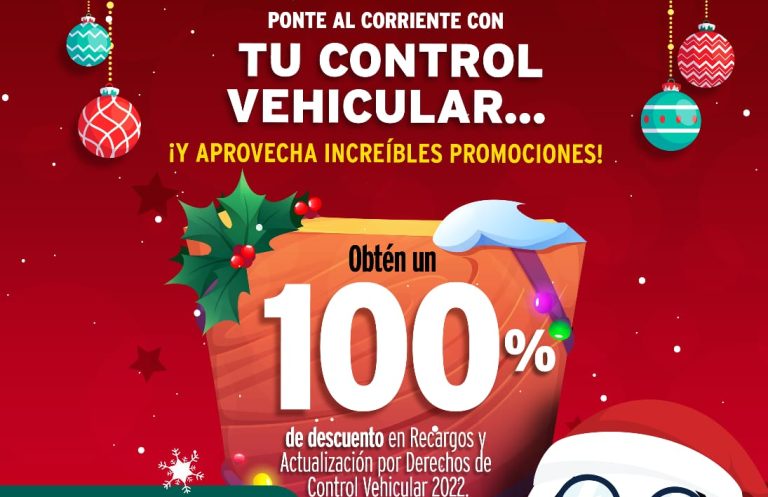 En diciembre, ponte al corriente en tus derechos de control vehicular en Coahuila