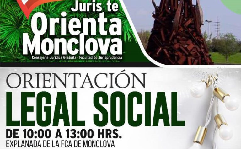 Invita UA de C a la jornada gratuita “Juris te Orienta Monclova”