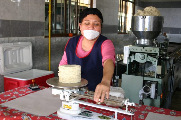 Tortilla subió más de 3 pesos en promedio a lo largo de 2022