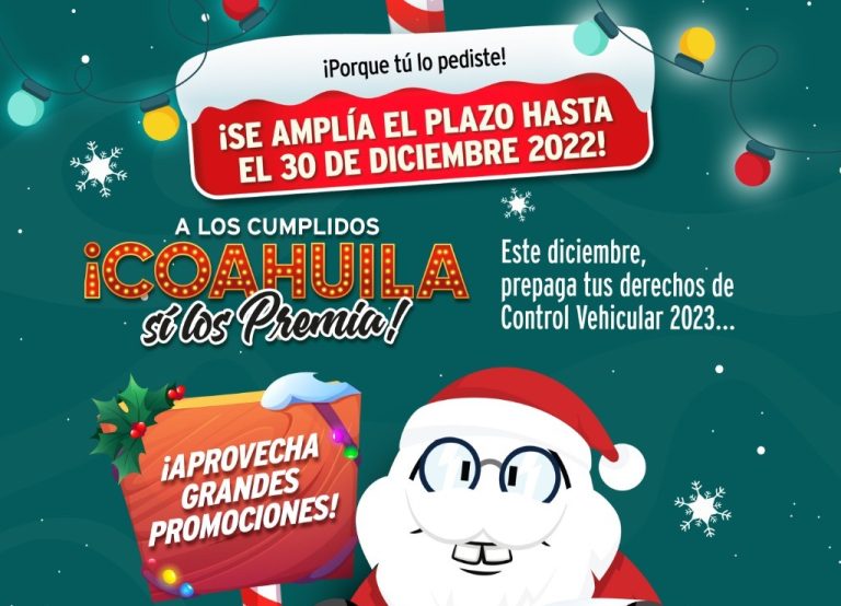 ¡Se amplía al 30 de diciembre, el Prepago 2023!