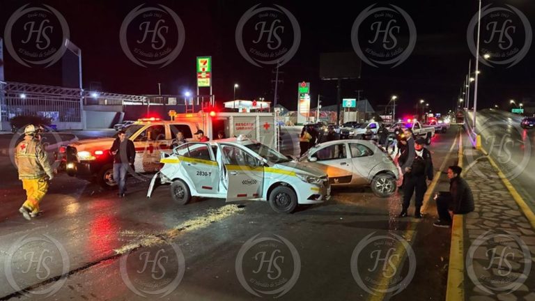 Aparatoso accidente sobre Venustiano Carranza