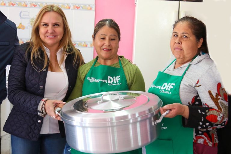 Ha brindado DIF Coahuila más de 5 millones de raciones alimentarias en comedores de adultos mayores: Marcela Gorgón