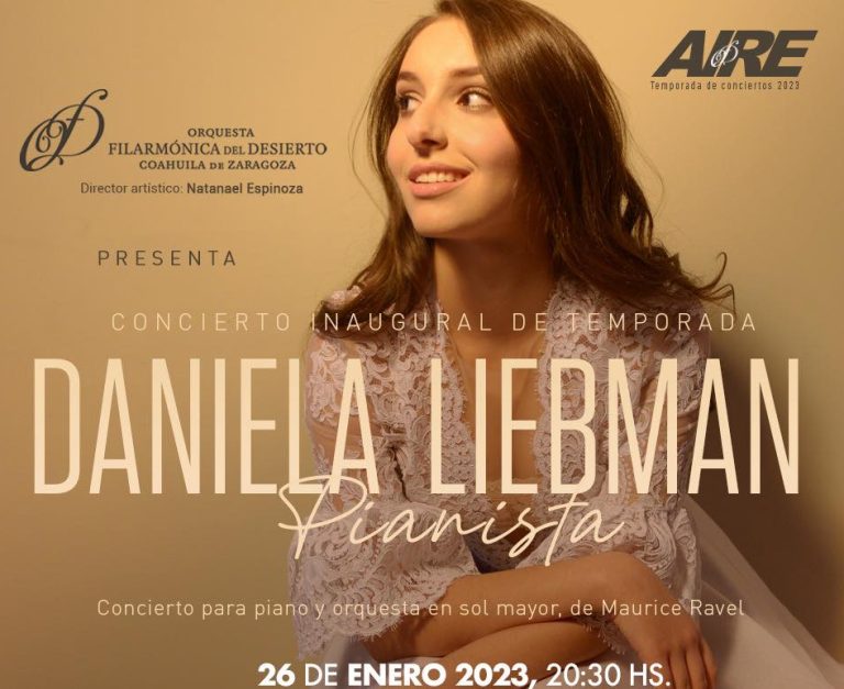 Invita Orquesta Filarmónica del Desierto al concierto inaugural de su Temporada 2023