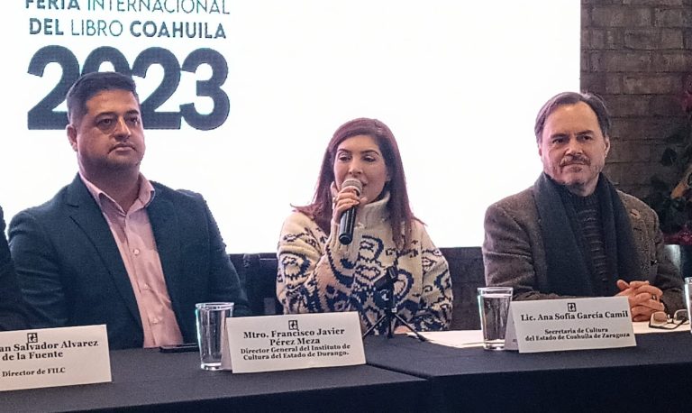 La salud mental será el eje principal de la Feria Internacional del Libro Coahuila 2023