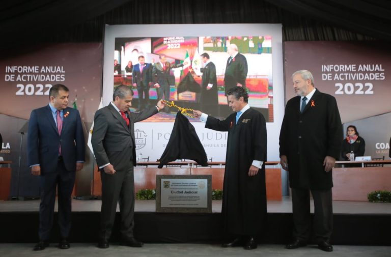 Arrancan obras de la Ciudad Judicial de Saltillo