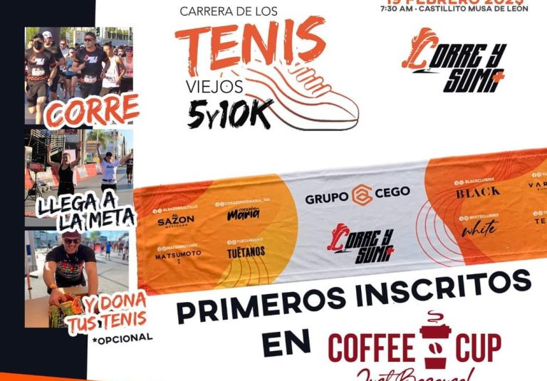 Con carrera, reunirán tenis para corredores en situación vulnerable