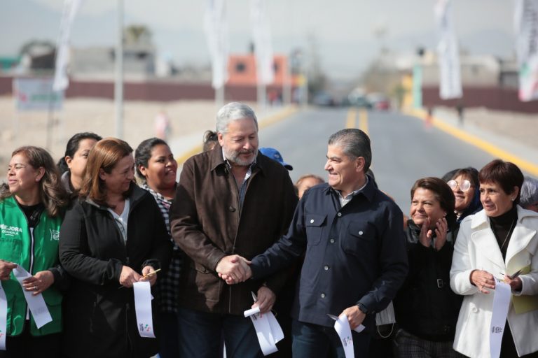 Con obras viales de calidad, mejora Coahuila su movilidad urbana: MARS