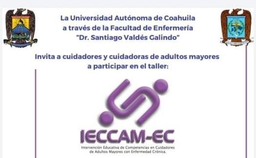 Convoca Facultad de Enfermería Unidad Saltillo al Taller IECCAM-EC