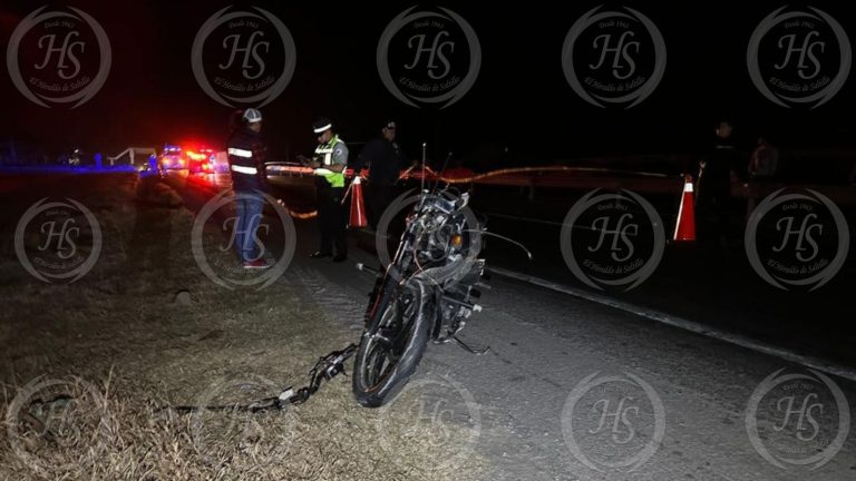 Muere “Biker” en la Saltillo-Torreón; regresaba de la bendición de cascos en Parras