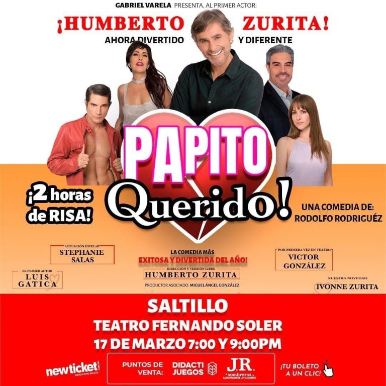 “Papito Querido” llega al Teatro Fernando Soler con elenco de lujo