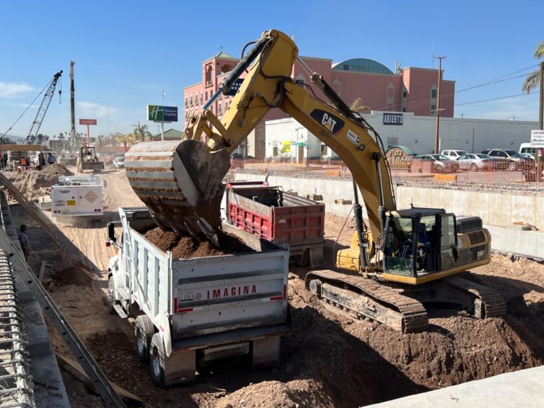 Sistema Vial Cuatro Caminos de Torreón cuenta con nueva perforadora