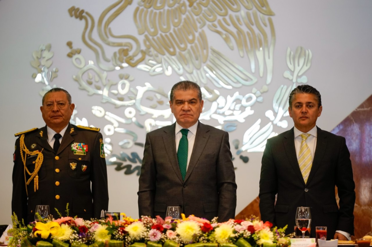 Celebra Miguel Riquelme 110 aniversario del Ejército Mexicano