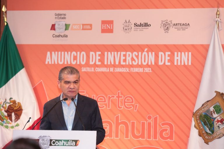 Anuncian inversión de 106 mdd y generación de 1 mil 300 empleos para Coahuila