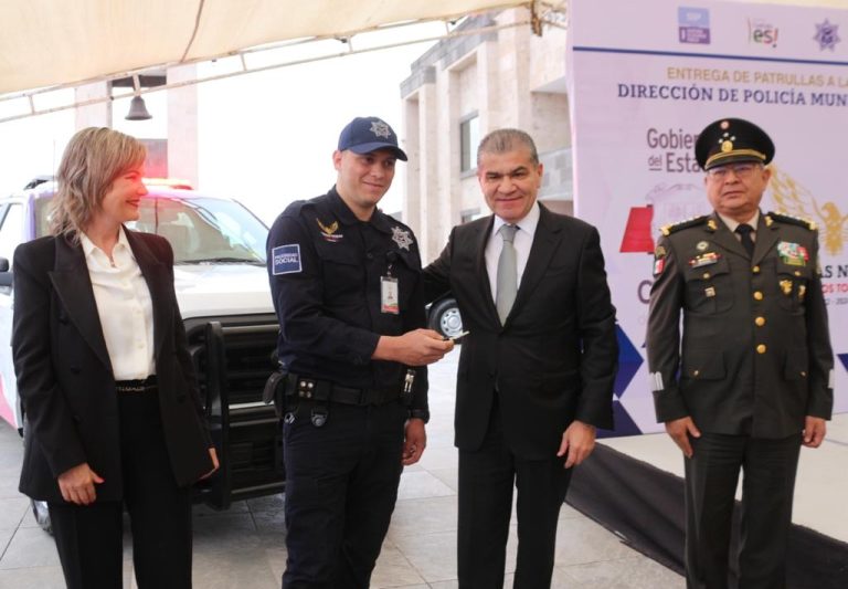 Con inversión de 4.5 mdp, entrega MARS patrullas en Piedras Negras