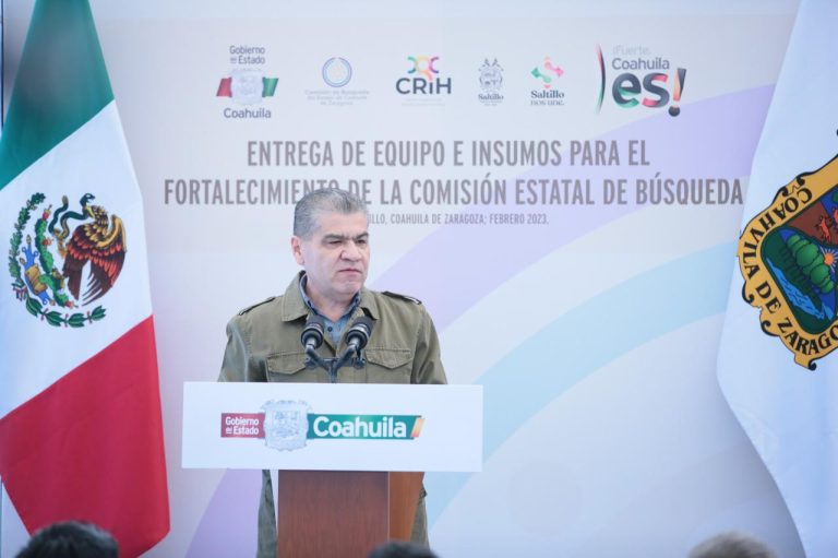 MARS refrenda compromiso con familiares de personas desaparecidas en Coahuila