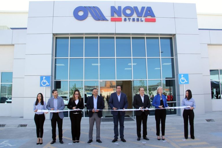 Nova Steel de México inaugura su tercera planta en Ramos Arizpe