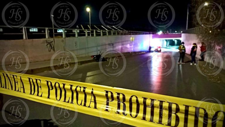 Otro motociclista pierde la vida en Saltillo