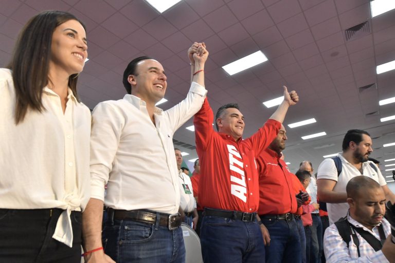 Rinde protesta Manolo Jiménez como candidato del PRI a gobernador de Coahuila