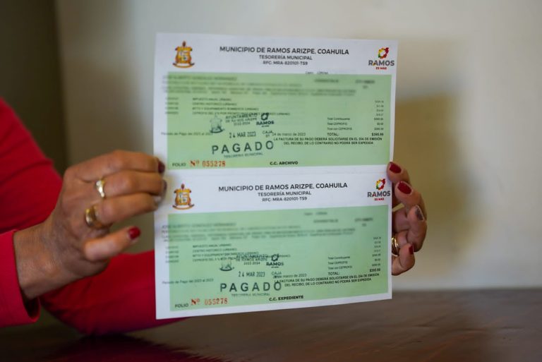 Últimos días de descuento en el pago de predial en Ramos Arizpe