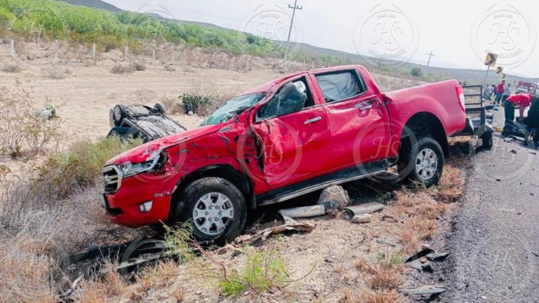 Fatal accidente deja a una persona sin vida y a ocho más lesionadas