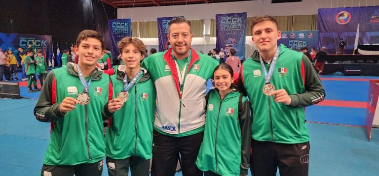 Cosechan coahuilenses primeras medallas en Centroamericano de Karate