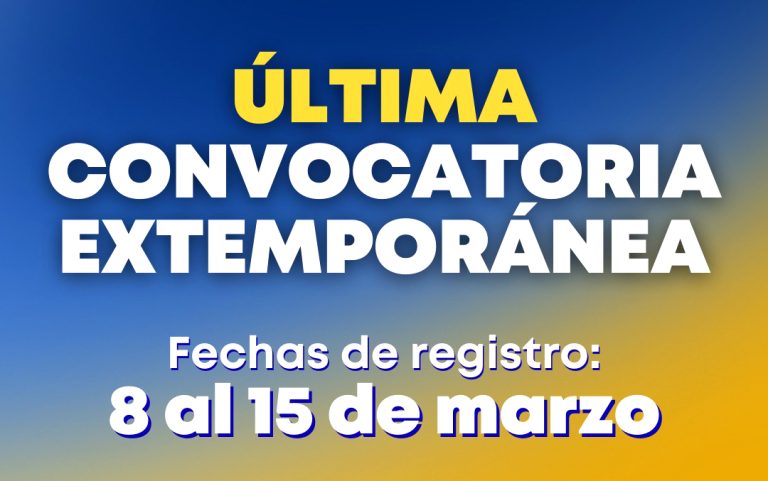 Del 8 al 15 de marzo UA de C abre último periodo de registro extemporáneo para fichas de Examen de Admisión