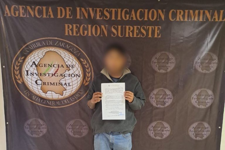 Dictan prisión preventiva contra presunto homicida de joven en Saltillo 