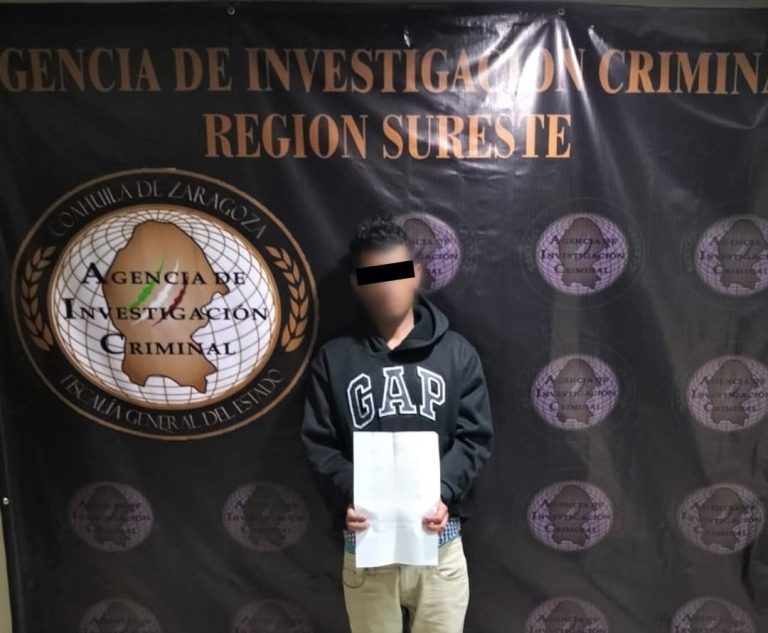 Dictan prisión preventiva contra sujeto por homicidio de su hermanastro en Ramos Arizpe 