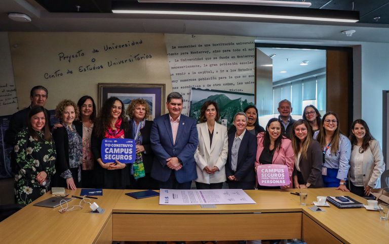 El Tecnológico de Monterrey y ONU Mujeres firman la alianza “Campus Seguro para la Prevención de la Violencia de Género”