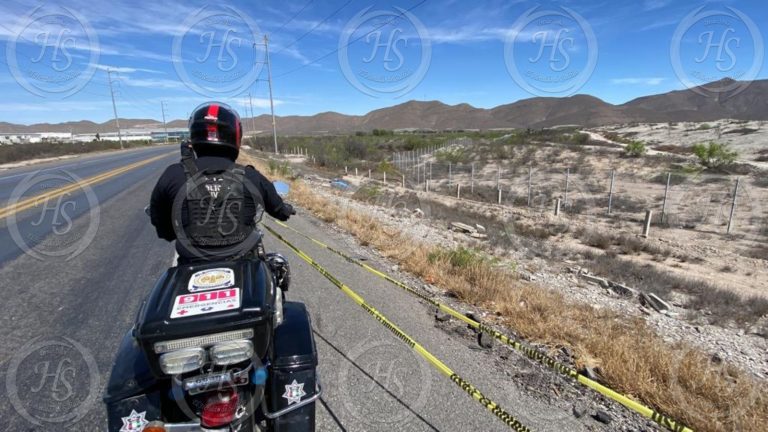 Hombre muere atropellado en la carretera a Monclova