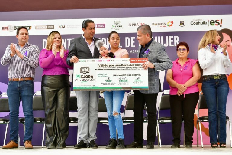 Inicia Miguel Riquelme en Ramos Arizpe el programa de preparatoria y licenciatura para las mujeres