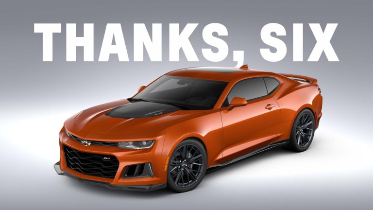 La sexta generación de Camaro se retira y Chevrolet anuncia Edición Especial de Coleccionistas