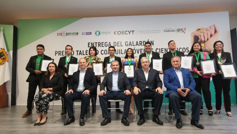 Reconoce MARS a ganadores del ‘Premio Talento Coahuila Jóvenes Científicos’