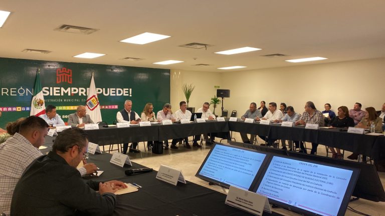 Se reúne Comisión Interinstitucional para el blindaje del proceso electoral 2023 de Coahuila en la Región Laguna