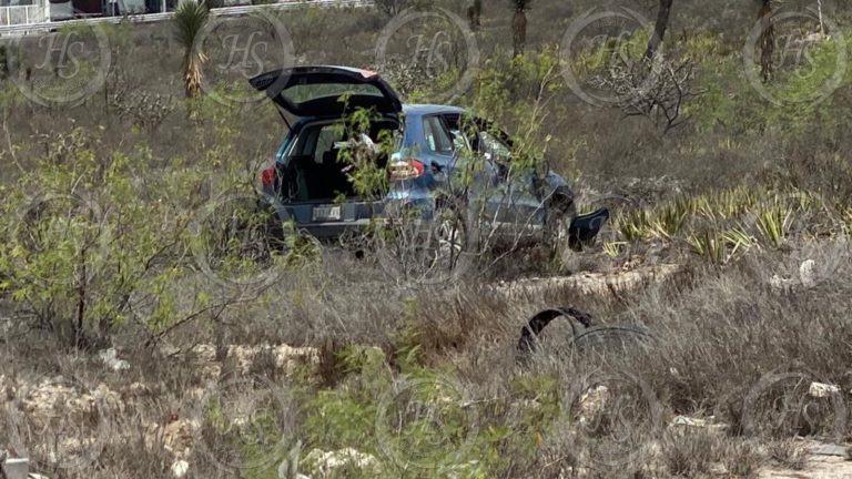 Dos menores lesionados fue el resultado de una aparatosa volcadura en la Sal-Mon